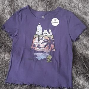 Family fun Peanuts Snoopy Tropical Graphic Tee